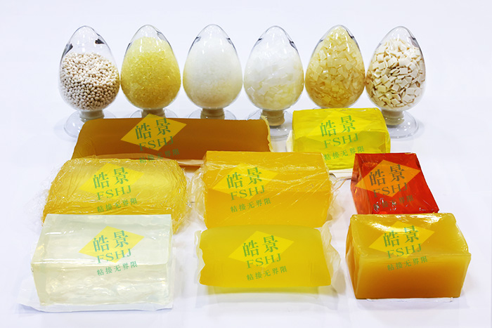 各種顏色的熱熔膠